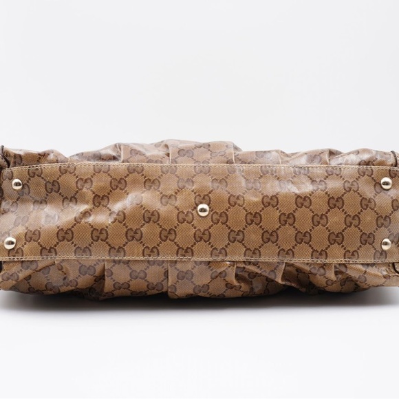 Gucci crystal canvas and authentic Abbey tote - Picture 4 of 16